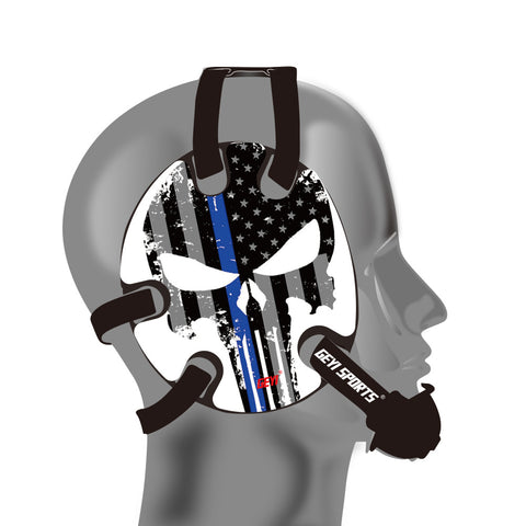 Wrestling earguard USA Flag Thin Blue Line Stickers