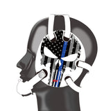 Wrestling earguard USA Flag Thin Blue Line Stickers