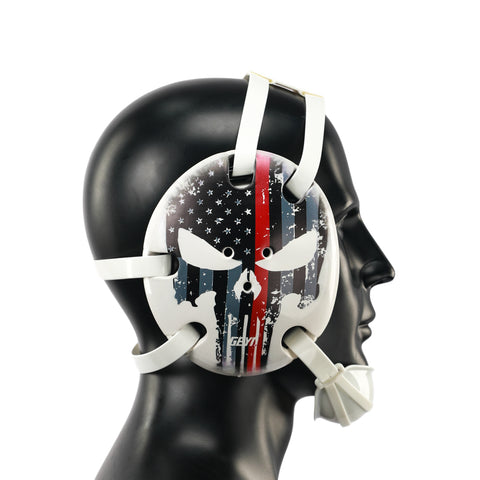 Wresling ear guard American Flag Thin Red Line Digital Printing Art