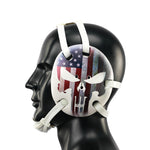 Wrestling head gear American Flag Thin Red Line Digital Printing Art