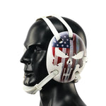 Wrestling head gear American Flag Thin Red Line Digital Printing Art