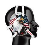 Geyi Wrestling Headgear with USA Bald Eagle Decals