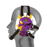 Wrestling Headgear with Do not Tread On Me Stickers Purple