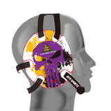 Wrestling Headgear with Do not Tread On Me Stickers Purple