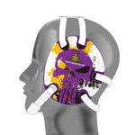 Wrestling Headgear with Do not Tread On Me Stickers Purple