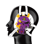 Wrestling Headgear with Do not Tread On Me Stickers Purple