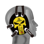 Wrestling Headgear with Do not Tread On Me Stickers Yellow