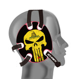 Wrestling Headgear with Do not Tread On Me Stickers Yellow