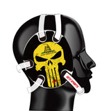 Wrestling Headgear with Do not Tread On Me Stickers Yellow