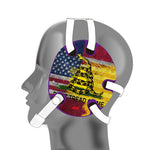 Wrestling Headgear with Do not Tread On Me Stickers