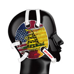 Wrestling Headgear with Do not Tread On Me Stickers