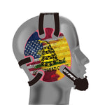 Wrestling Headgear with Do not Tread On Me Stickers