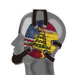 Wrestling Headgear with Do not Tread On Me Stickers