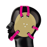 Geyi Wrestling Headgear with chin Pad Gold