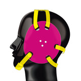 Geyi Wrestling Headgear with chin Pad Pink