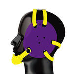 Geyi Wrestling Headgear with chin cup Purple