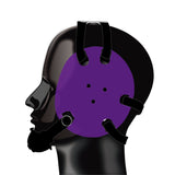 Geyi Wrestling Headgear with chin cup Purple