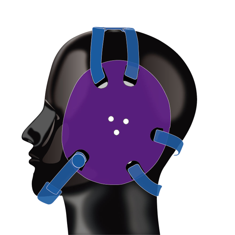 Geyi Wrestling Headgear with chin Pad Purple – geyisport