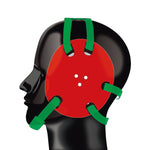 Geyi Wrestling Headgear with chin Pad Red