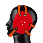 Geyi Wrestling Headgear with chin Pad Red