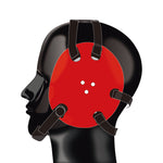 Geyi Wrestling Headgear with chin Pad Red