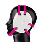 Geyi Wrestling Headgear with chin Pad White