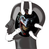 Geyi Wrestling Headgear with The Joker Decals