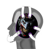 Geyi Wrestling Headgear with The Joker Decals