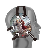 Wrestling headgear Jacob Wrestled God sticker