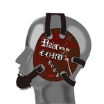 Wrestling headgear with Psalm 144 Headgear Red delcas