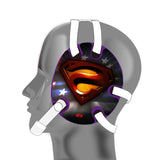 Superman American flag wrestling headgear