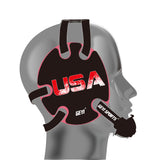 Wrestling Headgear USA Flag decals