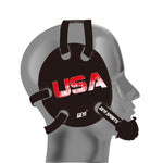 Wrestling Headgear USA Flag decals