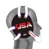 Wrestling Headgear USA Flag decals