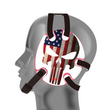 Wrestling Headgear American Flag Thin Red Line Stickers