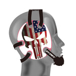 Wrestling Headgear American Flag Thin Red Line Stickers