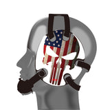 Wrestling Headgear American Flag Thin Red Line Stickers