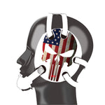 Wrestling Headgear American Flag Thin Red Line Stickers