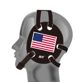 Wrestling Headgear USA Flag decals