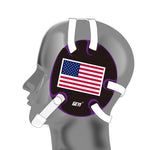 Wrestling Headgear USA Flag decals