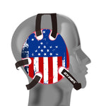 Wrestling Headgar with USA Flag Mix Wraps