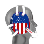 Wrestling Headgar with USA Flag Mix Wraps