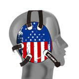 Wrestling earguard with US Flag delcas