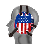 Wrestling earguard with US Flag delcas