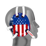 Wrestling earguard with US Flag delcas