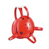 Geyi Wrestling Headgear with chin Pad Red