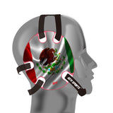 Wresling Headgear Mexican flag Stickers