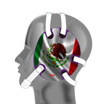 Wresling Headgear Mexican flag Stickers