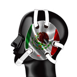 Wresling Headgear Mexican flag Stickers