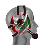 Wresling Headgear Mexican flag Stickers